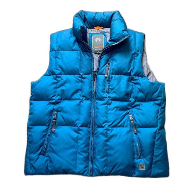Weatherproof Jackets & Blazers - Weatherproof Garment Co Blue Quilted Puffer Vest Large Gorpcore Aesthetic NWOT